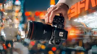 Tokyo 50mm f1.2 Night Street Photography POV