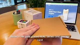 New Package Design For The 24k Gold Plated REAL Series Cold Storage Card From Ballet