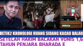 Pertahan Pn Jaksel Jebol,Sidang Bharada E Kacau Balau Usai Di Bacakan Vonis Oleh Hakim