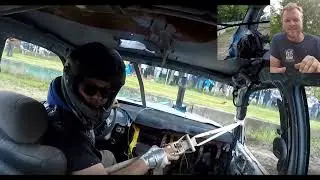 commentary in car stock heat 171 zack mccormack demoltion derby at schomberg ontario 2023