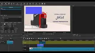 Shotcut tutorial - adding text to a colour background rectangle