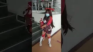 Genshin Impact Amber Cosplay Mini Matsuri video