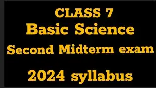 class 7 second mid term question paper 2024 new syllabus with solution unit test #scert