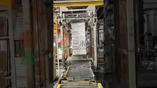 Automatic palletizing, makes warehouse management easier and logistics transportation smoother.