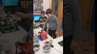 Робот лего EV3 не выдержал нагрузки