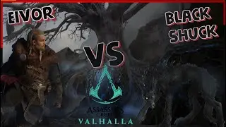 Battle with Black Shack in AC Valhalla | Legendary Animals - on maximum difficulty level