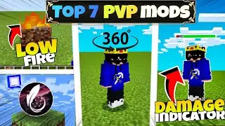 Top 7 BEST PvP Mods for MCPE 1.21+ (Become a PvP God!)