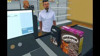 働かないニートが流行のSupermarket simulatorやってみた。#1