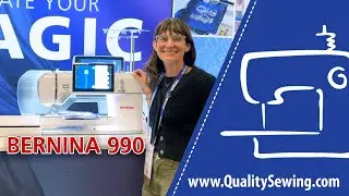 The BERNINA 990 Revealed! Direct from BERNINA University