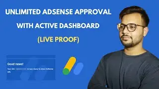 Adsense Active Dashboard Without Website | Unlimited Adsense Approval Trick 2026