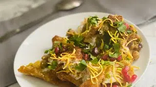 Samosa Chaat | Samosa Chaat Recipe | How to make Samosa Chaat