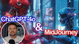 ChatGPT-4o and MidJourney generate images together