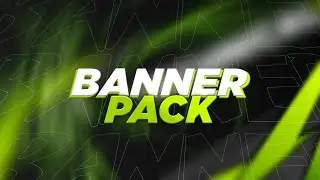 YouTube Channel Banner Pack 2.0 (free) | No Font + pixellab banner template | free download