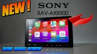 Sony XAV-AX8500 Review, demo and rating. 10.1' Wireless Carplay and Andriod Auto