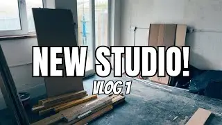 New Studio Journey - VLOG 1 - It Begins!