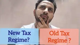 New Tax regime V/s Old Tax Regime| How to choose | Tax Return for FY 2023-24  #itr #incometaxreturn