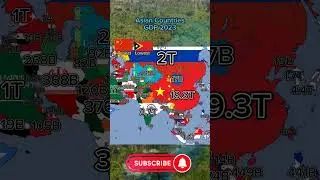 Asian Countries GDP 2023