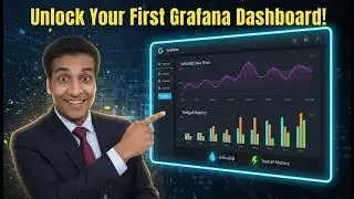 Grafana 8 InfluxDB 2  and Telegraf | Create First Grafana Dashboard