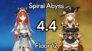 Genshin Impact - Spiral Abyss 4.4 Floor 12 (Nilou Bloom + Navia Crystallize)