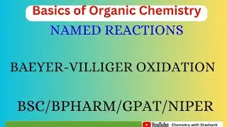 Baeyer-Villiger Oxidation| Basics of Organic Chemistry|#ketones #esters