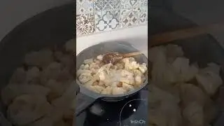 Coliflore  a  la  carbonara #tutorial