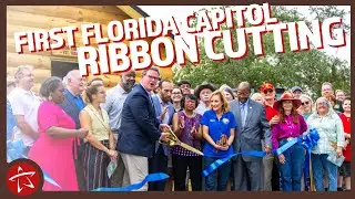 First Florida Capitol Bicentennial Replica Ribbon Cutting