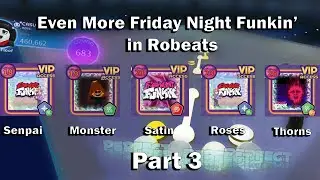 EVEN MORE Friday Night Funkin' in Robeats?! (All Hard/A+ Rank)