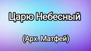 ЦАРЮ НЕБЕСНЫЙ (Арх. Матфей)