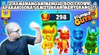2 Wins for 300 Crowns, Against Special EMOTICON Buddy - Stumble Guys Indonesia