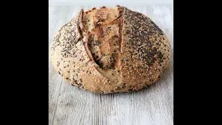 Furikake sourdough bread