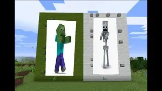 Яма зомби vs ямы скелета в Minecraft