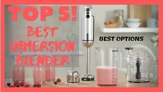 ✅  Best Immersion Blender (Top 5 Best Immersion Blender)