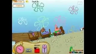 Spongebob Bikini Bottom Trains (Поезд Бикини Боттом) - прохождение игры