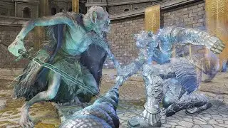 Demi-Human Swordmaster Onze Vs Old NPC - Elden Ring Shadow of the Erdtree