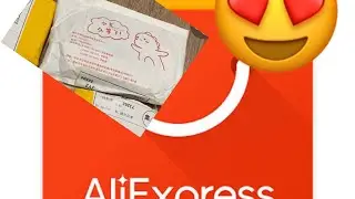 Unpacking a parcel with Aliexpress