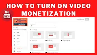 YT Studio Monetization | How to Turn On Video Monetization in YouTube Studio Monetization