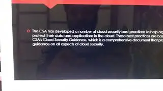 Cloud Security Best Practices from the Cloud Security Alliance