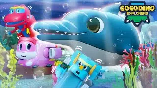 🌊Khám Phá Đại Dương: GOGO DINO Gặp Gỡ Sinh Vật Mới!🦈【GOGODINO KHÁM PHÁ】| Tuyển tập | Khủng long
