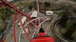 Stunt Pilot Back Row POV | Silverwood Theme Park 2022