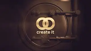 After Effects bank vault logo animation intro template (no software needed)
