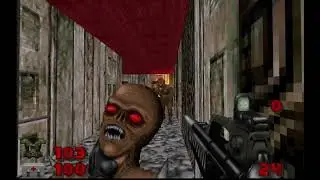 DOOM Series Playthrough - The Ultimate DOOM - E2M2 - Containment Area - Project Brutality Mod