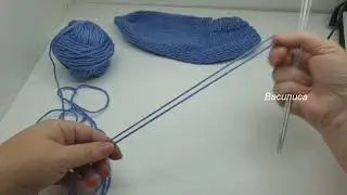 КАК расчитать длину нити при наборе на спицы