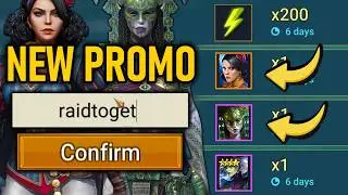 New Promo Codes for Energy, Silver, Legendaries and Epic Champions +Giveaway [ Raid Shadow Legends ]