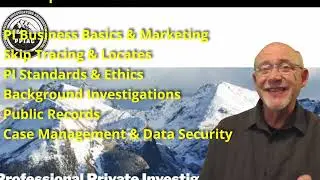 You Don't Want To Miss the Most Amazing Private Investigator Training of the YEAR!
