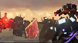 What if the Titans came earlier in  Skibidi toilet 72 ￼
