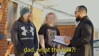 Pred Gets Caught in Front of His Son!