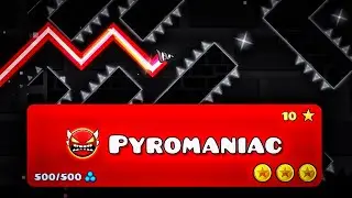 Прохожу ОГНЕННЫЙ Insane Demon Pyromaniac в Geometry Dash
