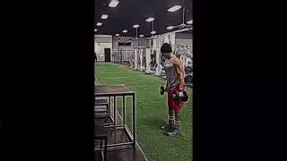 AF Training Videos - Dumbbell Drop Squat Box Jump   ( Ankle Weights Optional )