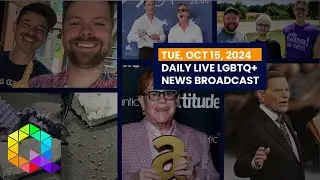 Tuesday, October 15, 2024 Daily LIVE LGBTQ+ News Broadcast | Queer News Tonight