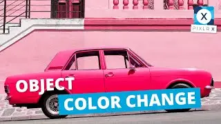 Change the Color of Any Object in Pixlr X